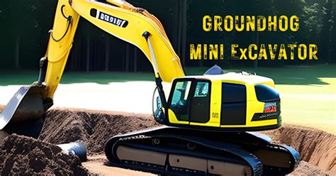 groundhog mini excavator reviews|groundhog mini excavator price.